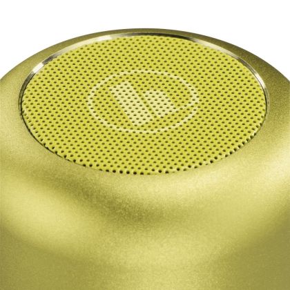 Bluetooth смарт тонколона HAMA Drum 2.0, 3.5mm жак, 3.5W, Жълто-зелена