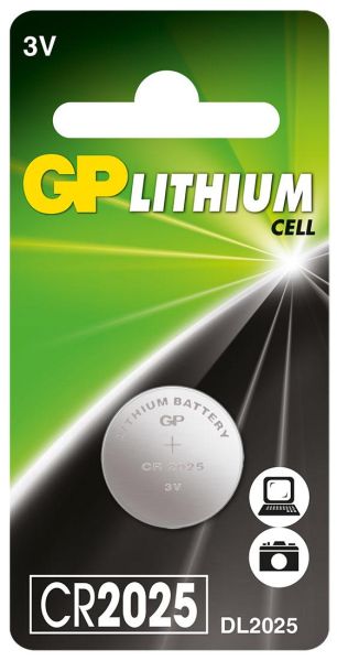 Lithium Button Battery GP  CR2025 3V 1 бр. GP