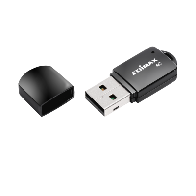 Nano Adapter EDIMAX EW-7811UTC, USB, Realtek, 2.4Ghz/5GHz, 802.11a/n/g/b
