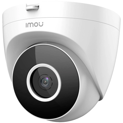Imou Turret PoE IP camera, 4MP, 1440P, 1/2,8" progressive CMOS, H.265/H.264, up to 30fps frame rate, 2,8mm lens, 8x Digital Zoom, field of view 90°, IR up to 30m, build in Mic, micro SD up to 256GB, 1xRJ45 10/100, PoE <3 W, Indor installation.