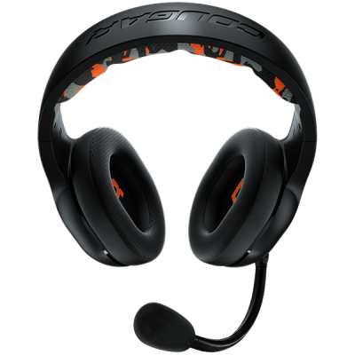 COUGAR DIVE, Gaming Headset, 50mm Complex Diaphragm Driver, Crystal Clear 9.7mm Microphone, 3.5 mm phone jack, Integrated Chamber and Frequency Enhancement Design, Fabric Fusion Earpads and Stylish Camo Head Pad