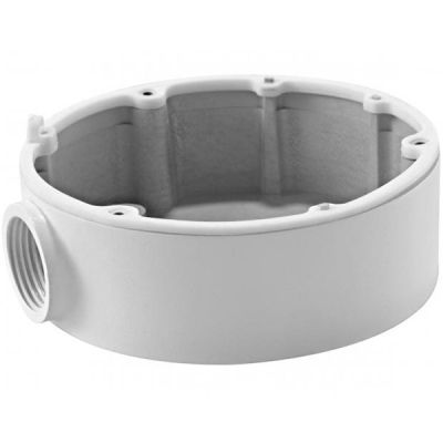 Junction Box for Dome Camera, 111mm, aluminium white