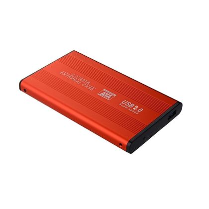 Външен хард диск SSHD Thracian Electric, 2,5'' SATA, 512 Gb, USB 2.0, Алуминий, Червен