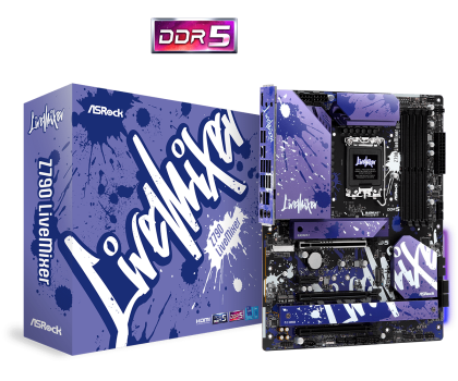 Motherboard ASROCK Z790 LiveMixer, LGA 1700, DDR5, PCIe 5.0 Limited Edition