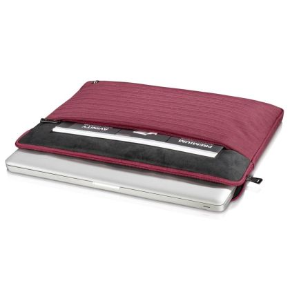 Hama "Tayrona" Notebook Sleeve, up to 40 cm (15.6"), red