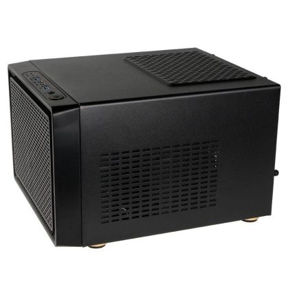 Кутия Kolink Satellite Cube, Mini-ITX, Micro-ATX, Черна