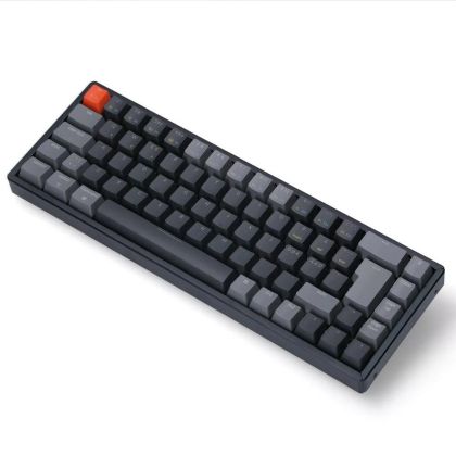 Mechanical Keyboard Keychron K6 Hot-Swappable Aluminum 65% Gateron Blue Switch RGB LED Gateron Blue Switch ABS