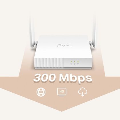 Wireless Router TP-LINK TL-WR820N 300Mbps, 5dB antennas