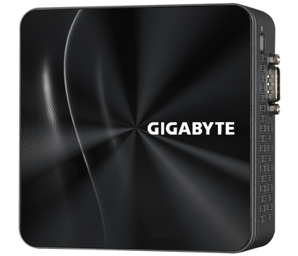 Настолен компютър Gigabyte Brix BRR5-4500, AMD Ryzen 5 4500U, 2 x SODIMM DDR4, M.2 SSD, USB-C, WiFi 6 +BT, black