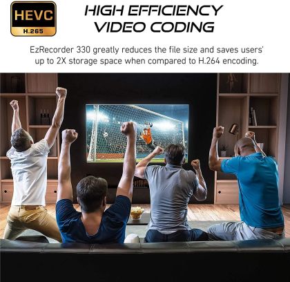Външен кепчър AVerMedia Capture HD Video EZRecorder 330, HDMI, Composite, USB, RJ45