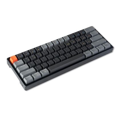 Геймърска Механична клавиатура Keychron K12 Hot-Swappable 60% Gateron Brown Switch White LED ABS