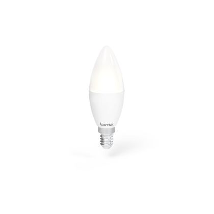 Hama WLAN LED Lamp, E14, 5.5 W, RGBW, without Hub, for Voice / App Control