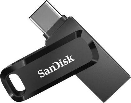 USB stick SanDisk Ultra Dual Drive Go, 256 GB, USB 3.2 1st Gen (USB 3.0), Black