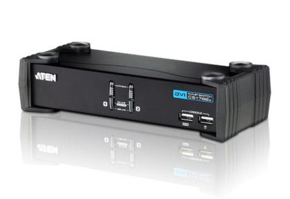 KVMP switch ATEN CS1762A-AT 2-port, USB, DVI, Audio