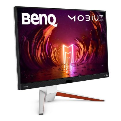 Monitor BenQ EX2710U MOBUIZ 144Hz, IPS, 27 inch, Wide, 4K, 1ms, HDR10, HDMI, DisplayPort, White/Black