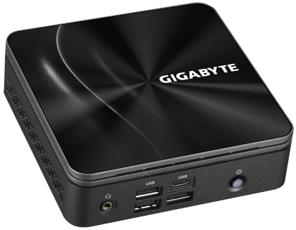 Desktop PC Gigabyte Gigabyte Brix BRRR3-4300, AMD Ryzen 3 4300U, 2 x SO-DIMM DDR4, M.2 SSD, USB Type-C™, WiFi 6 +BT, black
