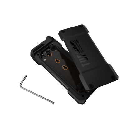 Чекмедже за SSD ASUS TUF GAMING A1, IP68 Защита от вода и прах - Черен