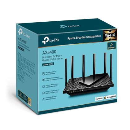 Wireless Router TP-Link Archer AX72, AX5400 Dual-Band Gigabit Wi-Fi 6