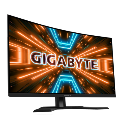 Gaming Monitor Gigabyte M32UC, 31.5" SS VA UHD 3840x2160, Curved 1500R, 144Hz, 1ms, HDR 400, KVM