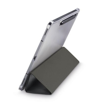 Hama "Fold Clear" Tablet Case for Samsung Galaxy Tab S7 FE/S7+/S8+ 12.4", black