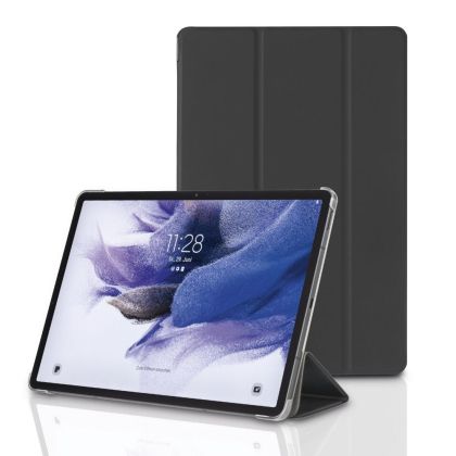 Калъф за таблет HAMA Fold Clear, За Samsung Galaxy Tab S7 FE/S7+/S8+ 12.4", Място за писaлка(S-pen), Черен