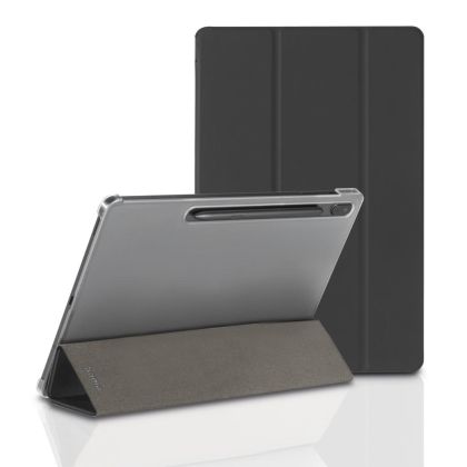 Hama "Fold Clear" Tablet Case for Samsung Galaxy Tab S7 FE/S7+/S8+ 12.4", black