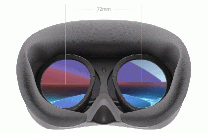 Комплект за виртуална реалност VR очила  PICO 4 256GB - Бял