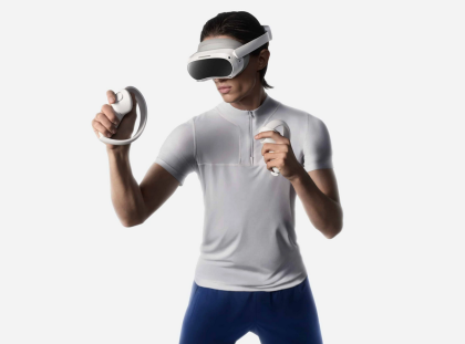 Комплект за виртуална реалност VR очила  PICO 4 256GB - Бял