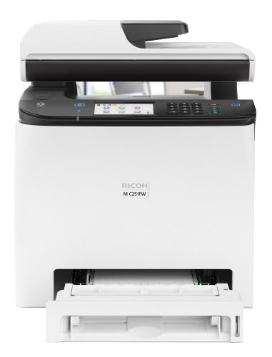 Ricoh M C251FW Color Laser Multifunction Printer, WiFi, A4, SPDF, 25 ppm