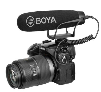 BOYA Cardioid shotgun video microphone BY-BM2021, XLR