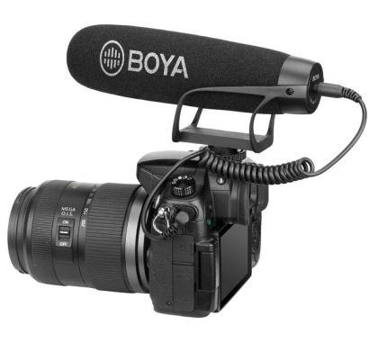 Универсален видео микрофон BOYA BY-BM2021, тип пушка, XLR