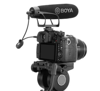 Универсален видео микрофон BOYA BY-BM2021, тип пушка, XLR
