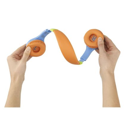 Hama "Kids Guard" Children's Headphones, On-Ear, Volume Limiter, Flexible, blue