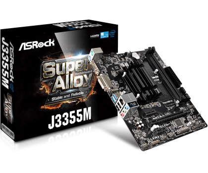 Motherboard ASROCK J3355M, Intel® Dual-Core Processor J3355, mATX, 2x DDR3/DDR3L