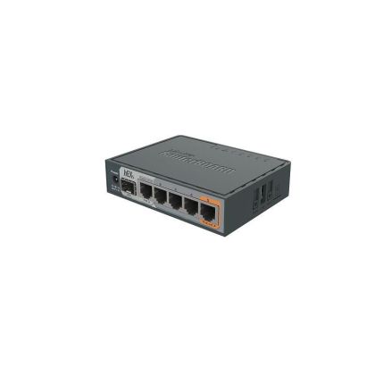 Ethernet router MiKrotik hEX S - RB760iGS, 5 x 10/100/1000 Mbps, Black