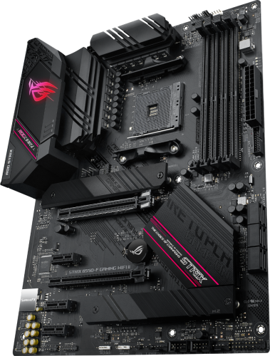Motherboard ASUS ROG STRIX B550-F GAMING WIFI II, AMD AM4, ATX, 4x DDR4, dual M.2, WiFi 6E, PCIe 4.0, Aura Sync RGB