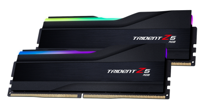 Памет G.SKILL Trident Z5 RGB Black 64GB(2x32GB) DDR5 6400MHz F5-6400J3239G32GX2-TZ5RK