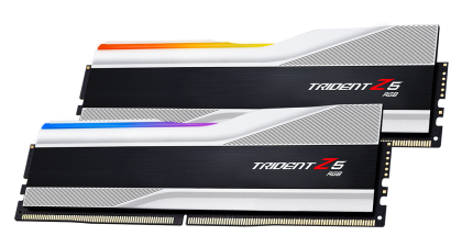 Memory G.SKILL Trident Z5 Silver RGB 32GB(2x16GB) DDR5 6000MHz F5-6000J3636F16GX2-TZ5RS