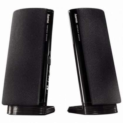 Speakers E-80, 2.0, 2х120 mW, black