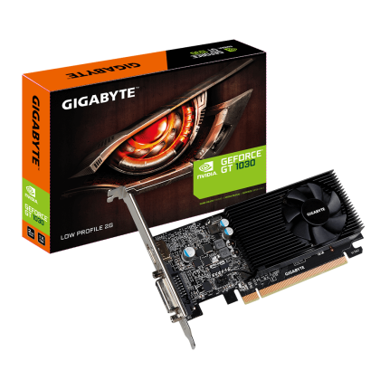 Graphic card GIGABYTE GeForce® GT 1030 2GB GDDR5 64 bit, Low Profile, DVI-D, HDMI