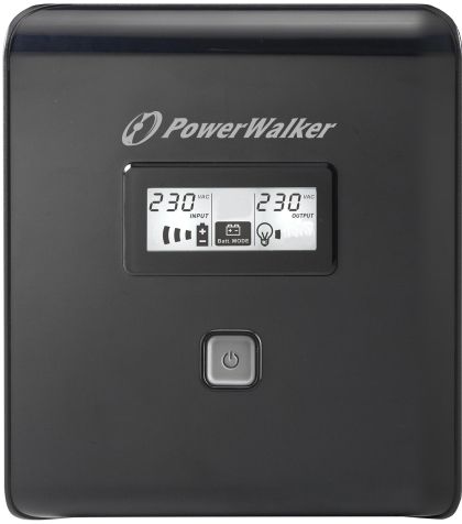 POWERWALKER UPS VI 1000 LCD, 1000VA, Line Interactive