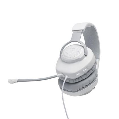 Геймърски слушалки JBL Quantum 100 White