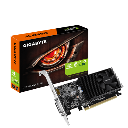 Видео карта GIGABYTE GeForce GT 1030 D4 2GB DDR4 Low Profile