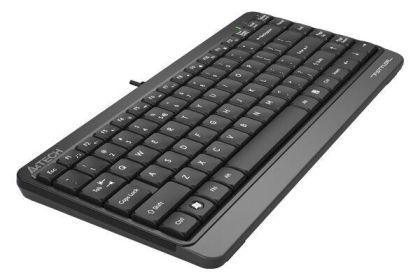 Мини клавиатура A4tech FK11, Жична, USB, hot keys 12, кабел 1,5 m, Черна