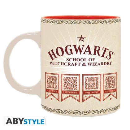ABYSTYLE HARRY POTTER Mug Hogwarts 4 Houses