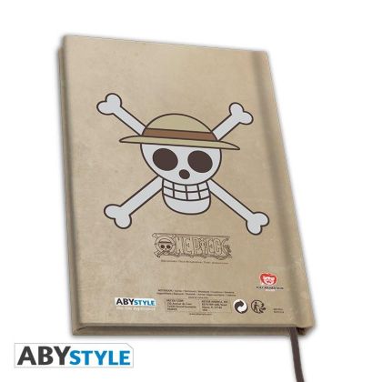 ABYSTYLE ONE PIECE Notebook Wanted Luffy A5