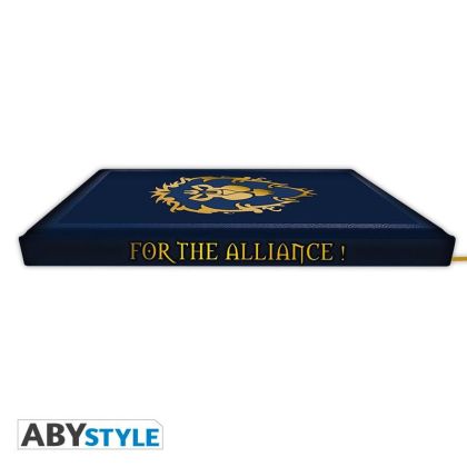 ABYSTYLE WORLD OF WARCRAFT Notebook Alliance A5