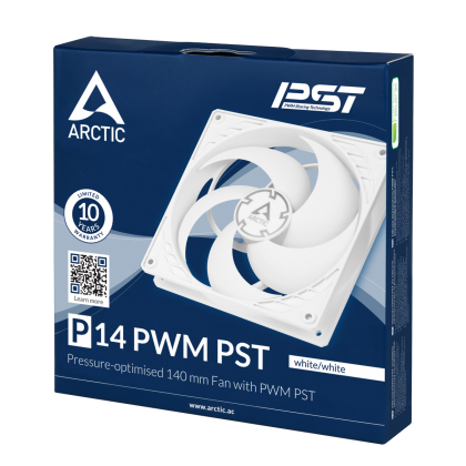 Вентилатор ARCTIC P14 PWM PST White/White