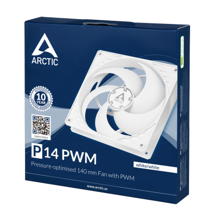 Вентилатор ARCTIC P14 PWM White/White