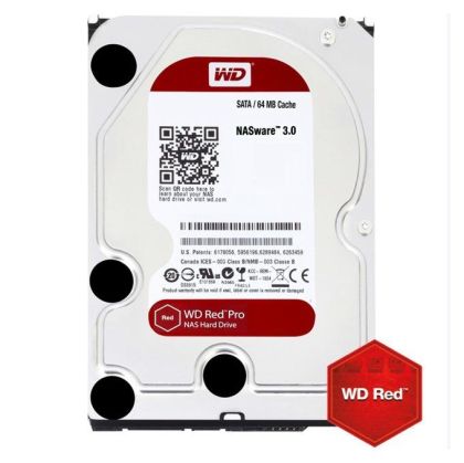 HDD WD Red Pro NAS, 2TB, 7200rpm, 64MB, SATA 3